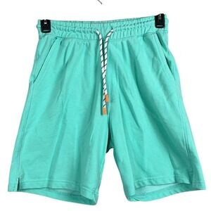 Huntington Beach Club Stretch Twill Slim Fit Shorts Mens Size Small Green